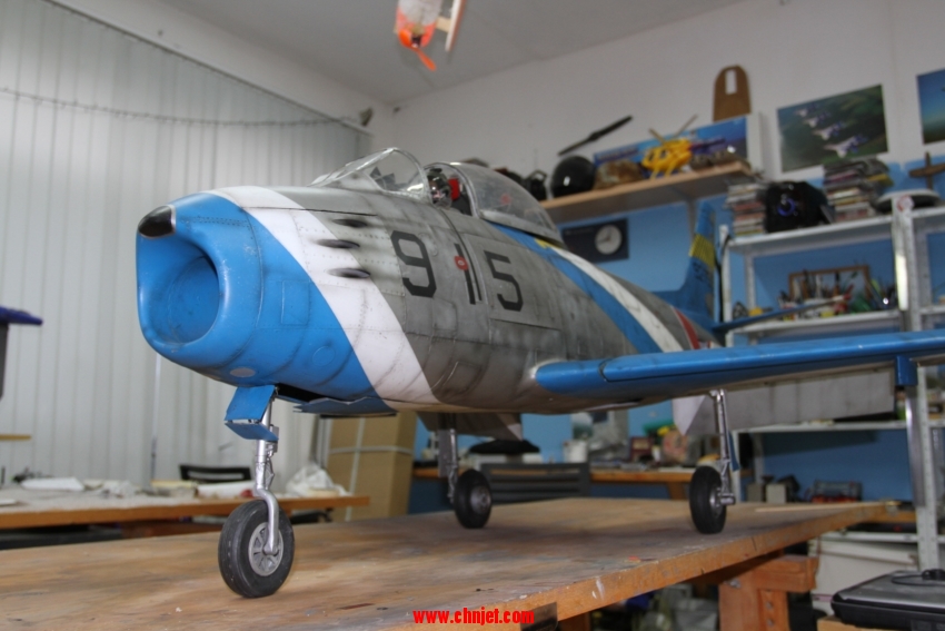 1:6比例Sabre佩刀涡喷模型飞机