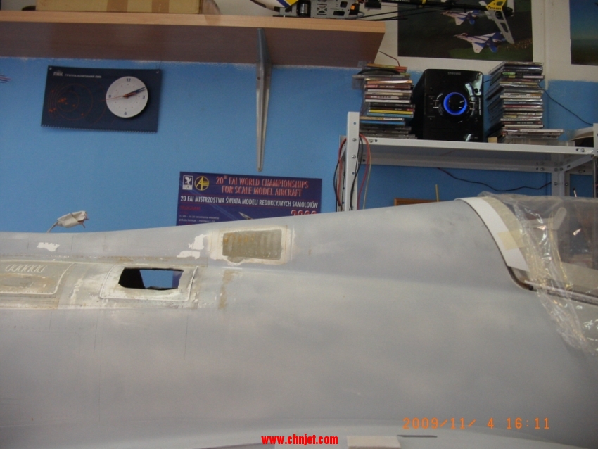 1:4比例MB-339CD涡喷模型飞机制作全程