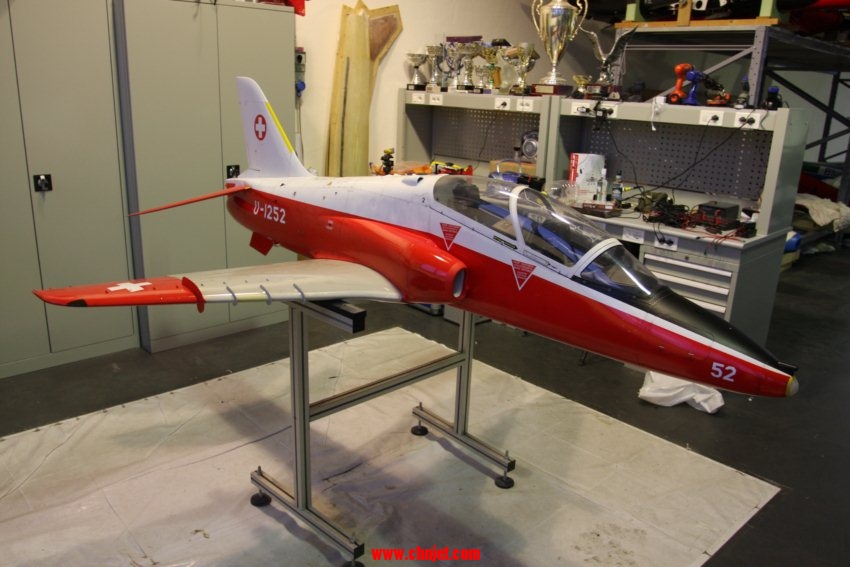1:5比例“鹰”涡喷模型飞机制作过程图集