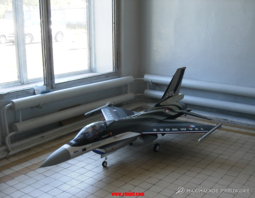 1:7比例F-16C涡喷模型飞机制作图