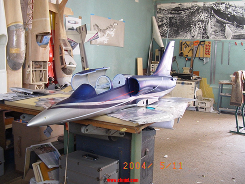 1:7比例L-39涡喷模型飞机制作过程图集