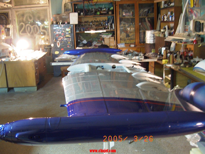 1:5比例的L-39涡喷模型飞机制作图集