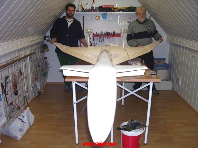XB-70 Valkyrie战略轰炸机涡喷模型飞机