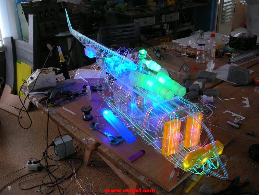 [图集]透明模型飞机系列之米171