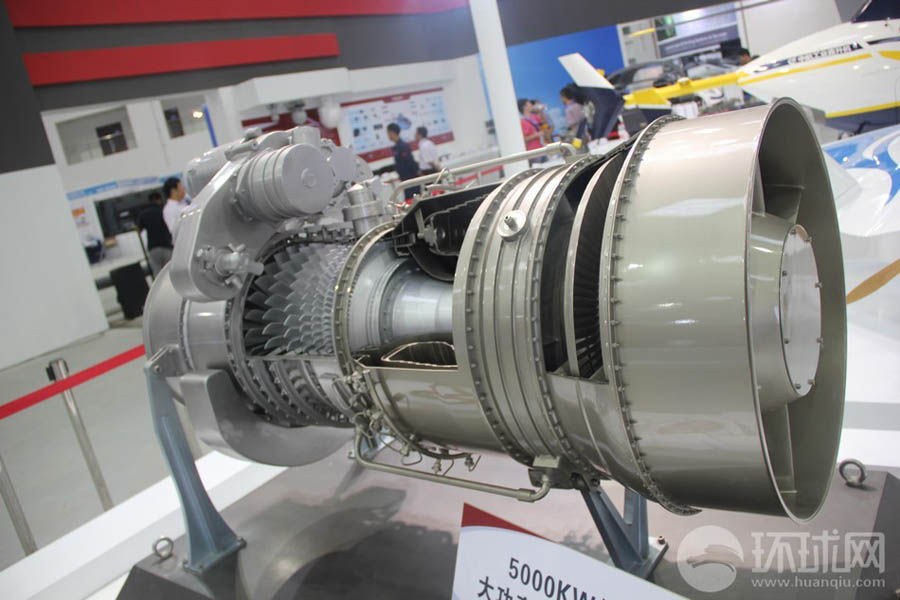 5000KW大功率涡轴发动机
