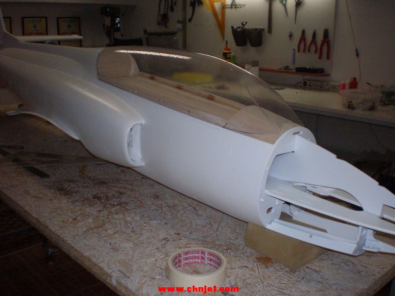 Galeb G2涡喷模型飞机制作全过程