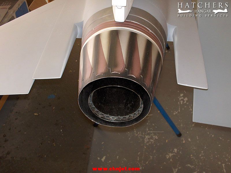大比例F16涡喷模型飞机组装全过程 