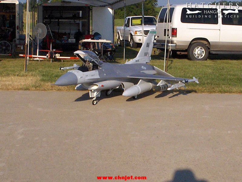大比例F16涡喷模型飞机组装全过程
