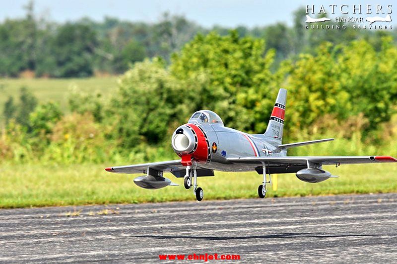 F-86涡喷模型飞机套装装机