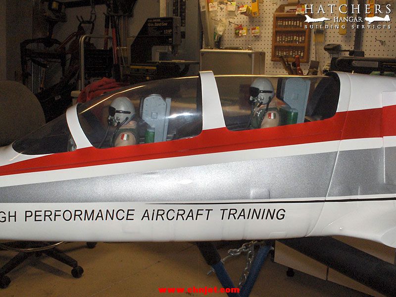 L-39涡喷模型飞机内部布局图 