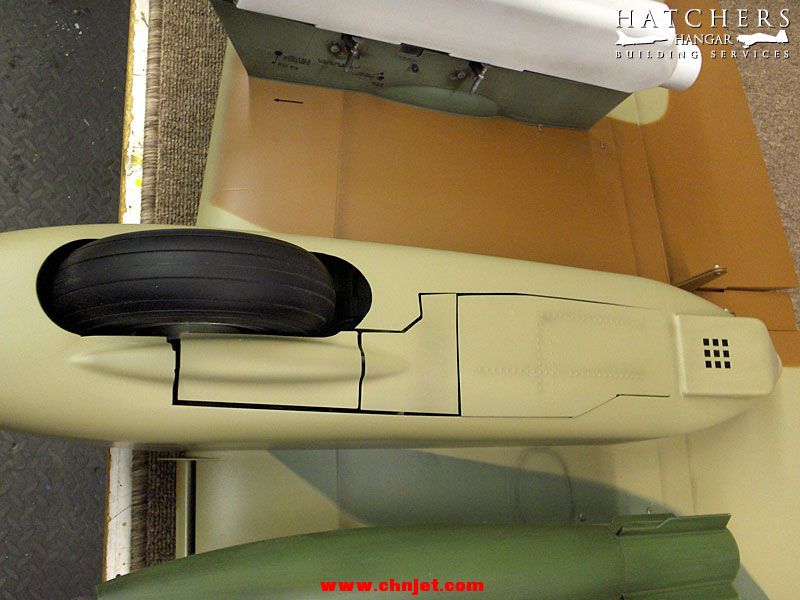 A-10涡喷模型飞机套件组装套图