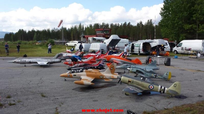 挪威喷气模型活动2014