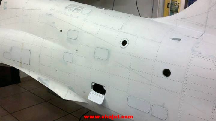 意大利Luca Pieroni的BAe Hawk涡喷模型飞机制作全过程