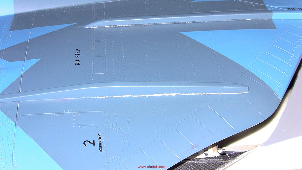 制作1:7比例F-14涡喷模型飞机