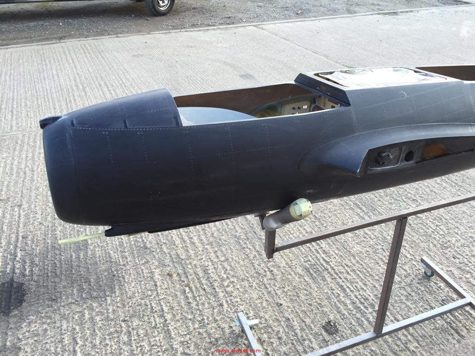 “1051”号Mig15涡喷模型飞机涂装全过程