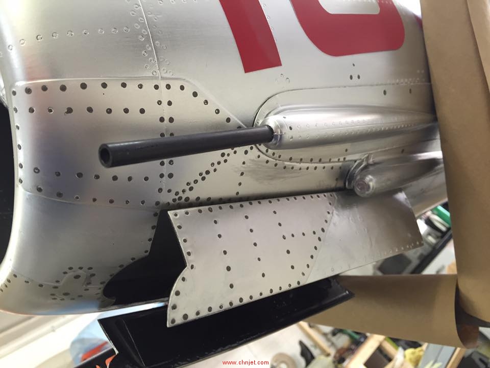 “1051”号Mig15涡喷模型飞机涂装全过程