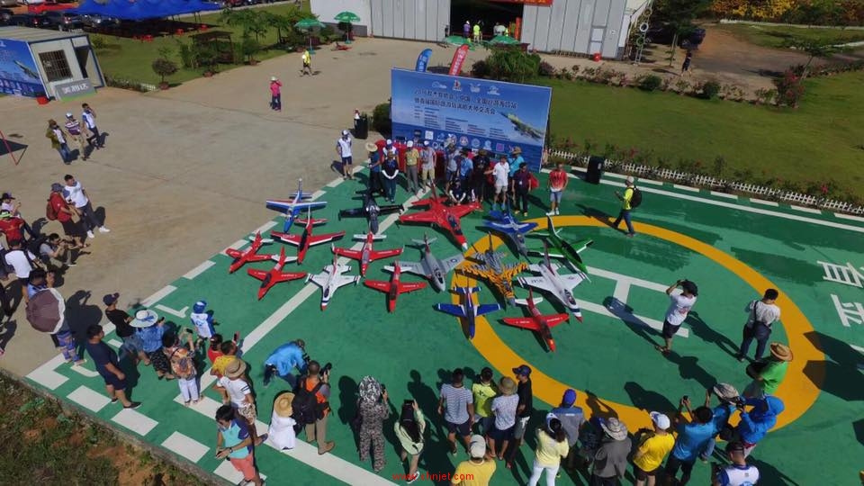 2016首届国际旅游岛涡喷模型大师交流会纪录