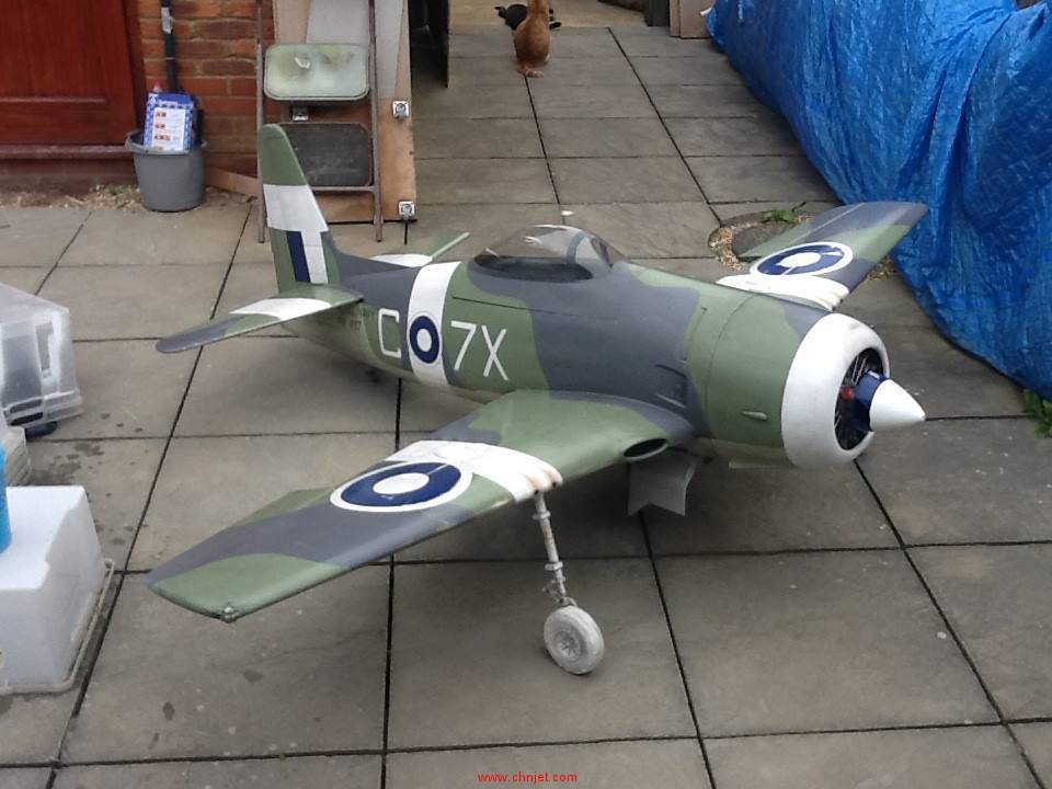 3W Bearcat模型飞机涂装