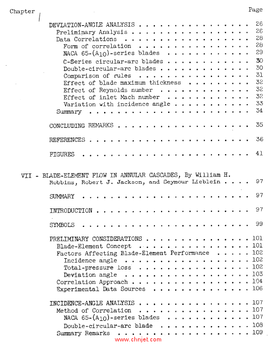 《Aerodynamic design of axial-flow compressors》卷1、卷2、卷3