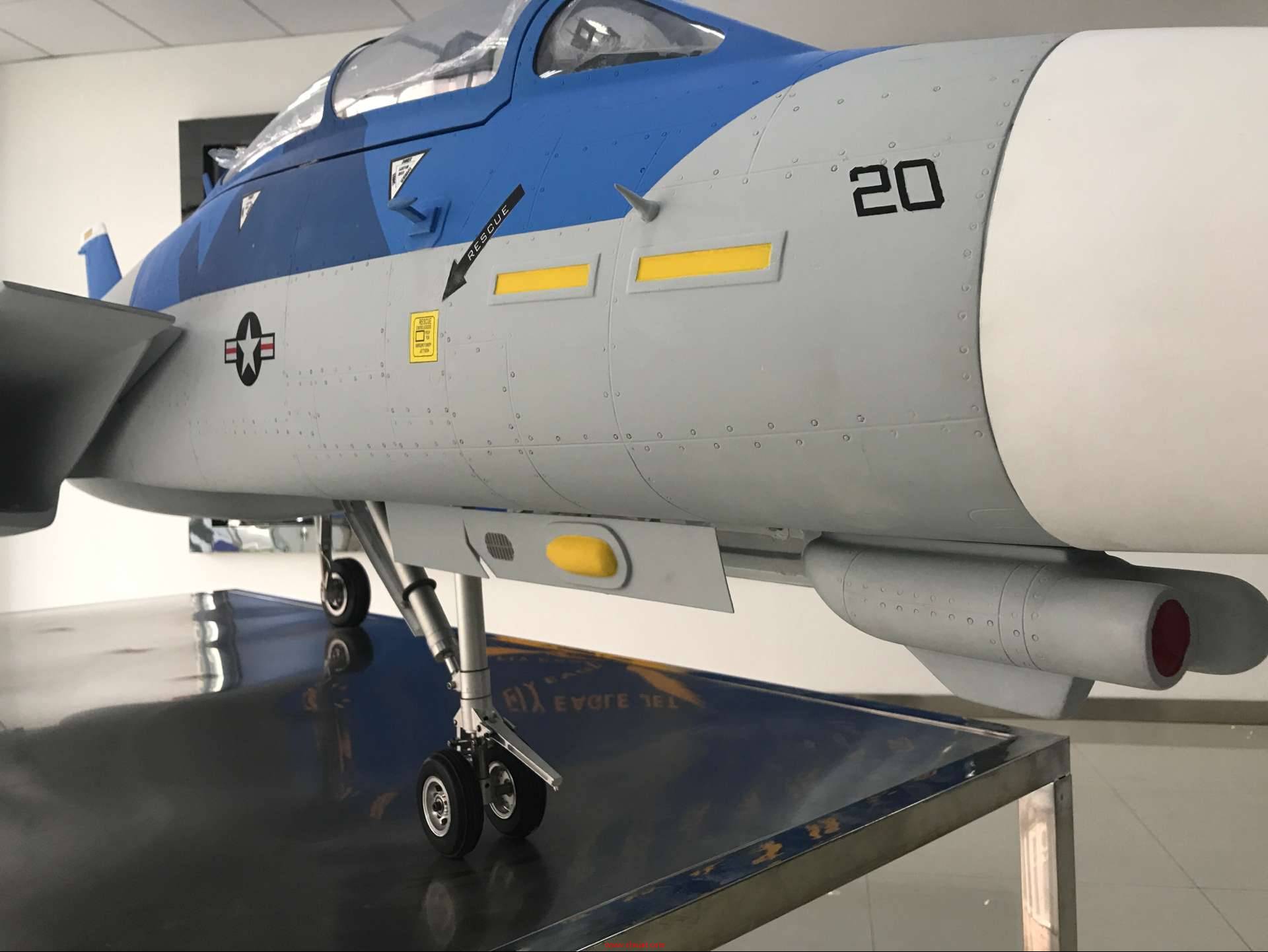 飞鹰最新的F14涡喷模型飞机