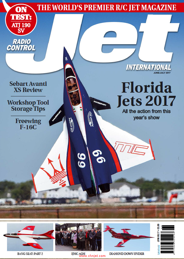涡喷杂志《Radio Control Jet International》2017年6-7月刊 