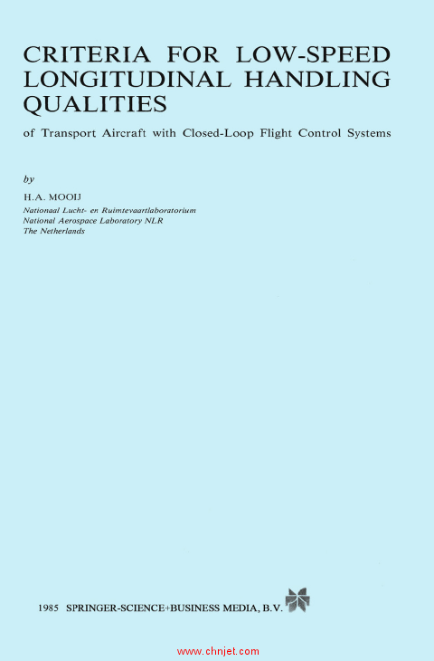 《Criteria for Low-Speed Longitudinal Handling Qualities: of Transport Aircraft with Closed-Loop Fli ...