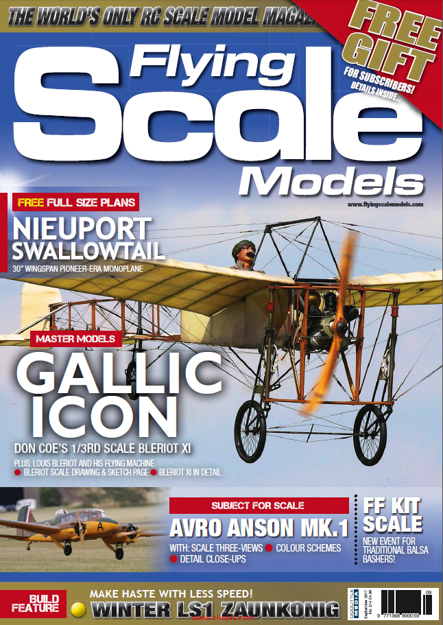 《Flying Scale Models》2017年9月