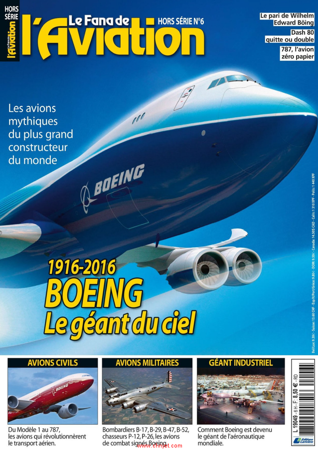 《1916-2016 BOEING le géant du ciel》Le Fana de L'Aviation杂志特刊第六辑