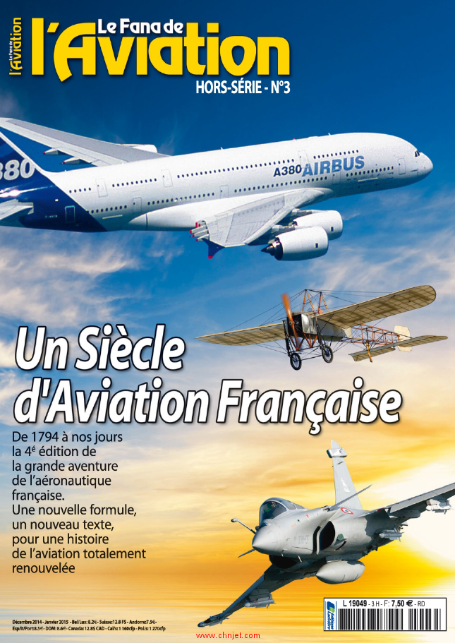 《Un Siecle d'Aviation Francaise》Le Fana de L'Aviation特刊第三辑