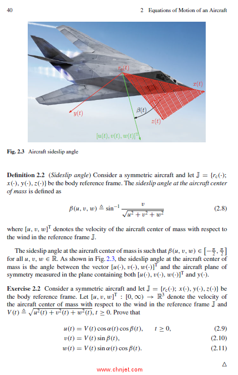 《A Mathematical Perspective on Flight Dynamics and Control》
