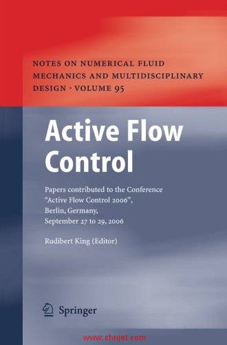 《Active Flow Control: Papers contributed to the Conference “Active Flow Control 2006”, Berlin, Ge ...