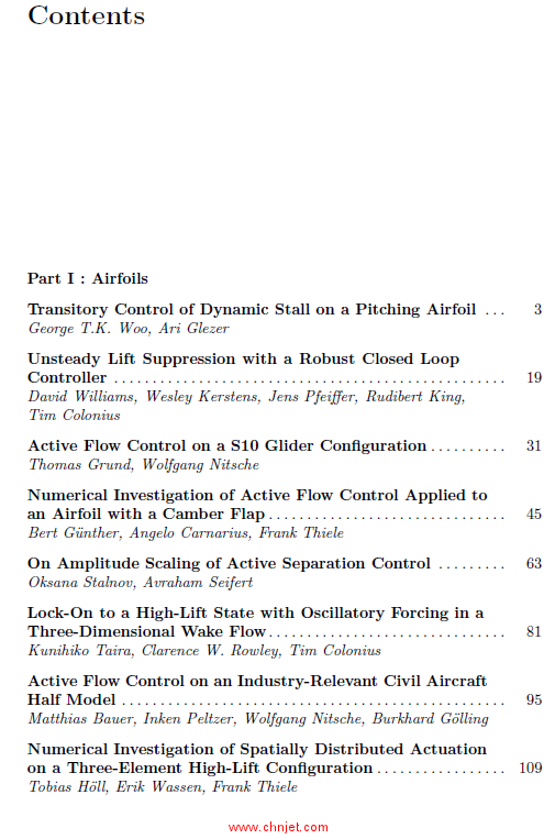 《Active Flow Control II: Papers Contributed to the Conference ”Active Flow Control II 2010”, Berl ...
