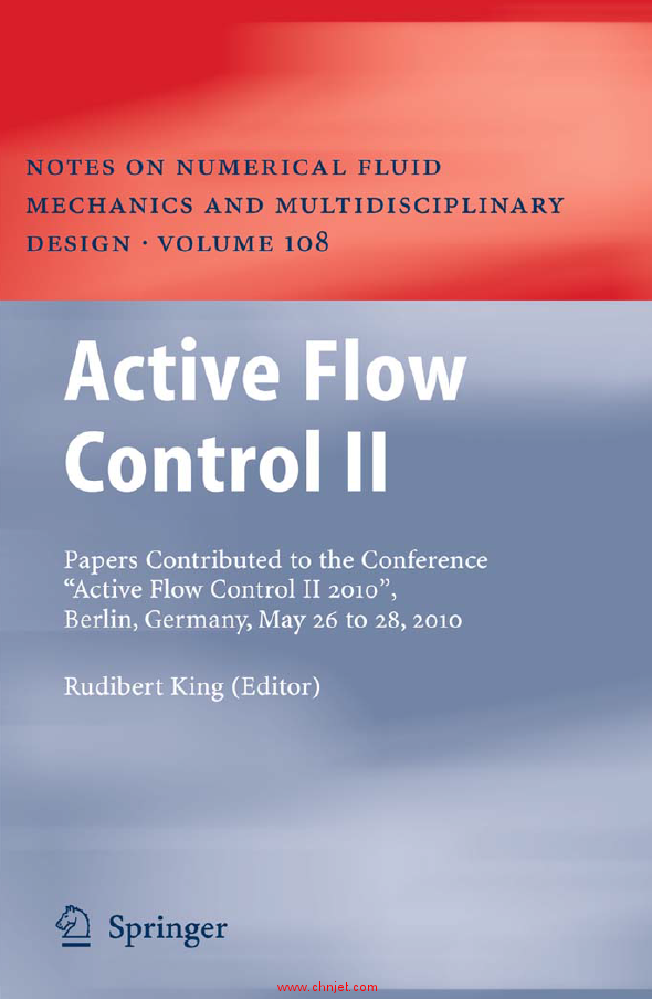 《Active Flow Control II: Papers Contributed to the Conference ”Active Flow Control II 2010”, Berl ...