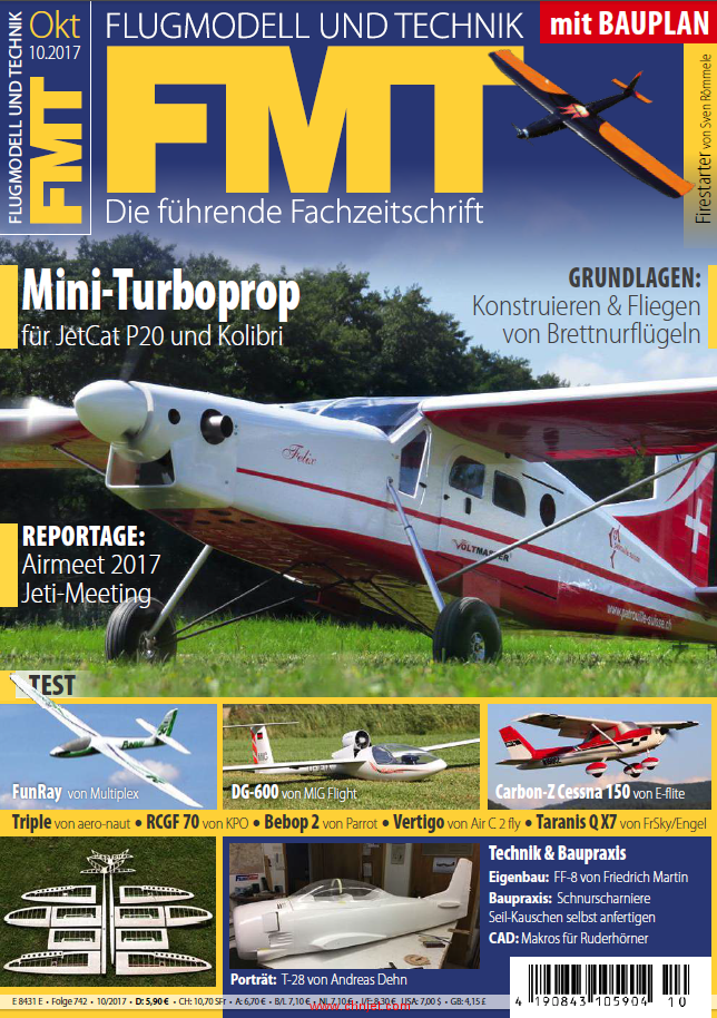 《Flugmodell und Technik (FMT)》2017年10月