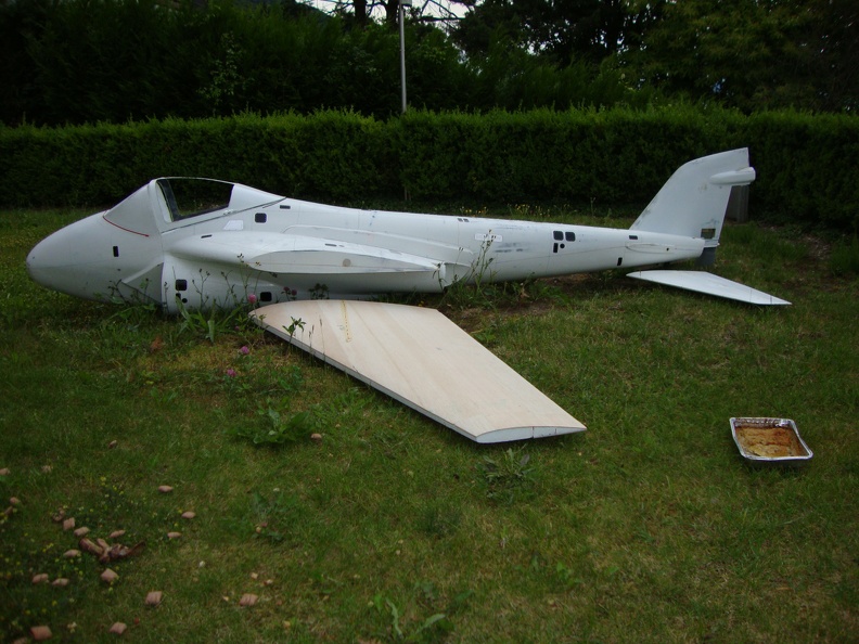  A-6 Intruder涡喷模型飞机制作和飞行