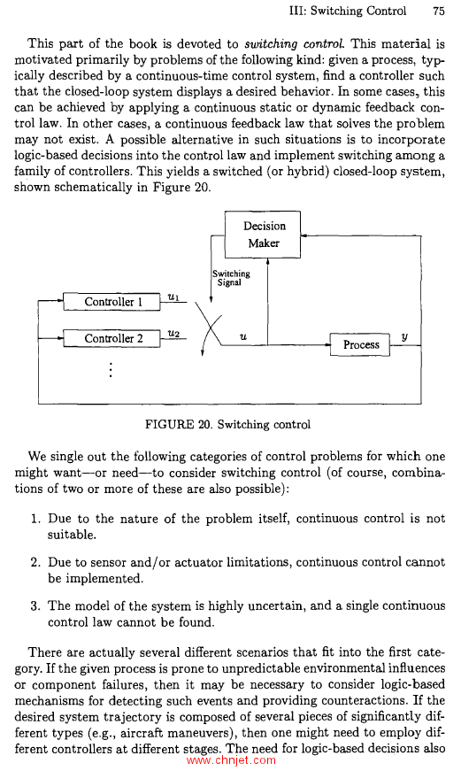 《Switching in Systems and Control》