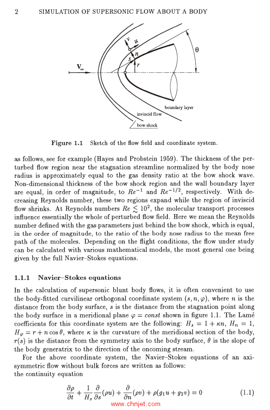 《Numerical Simulation of Viscous Shock Layer Flows》