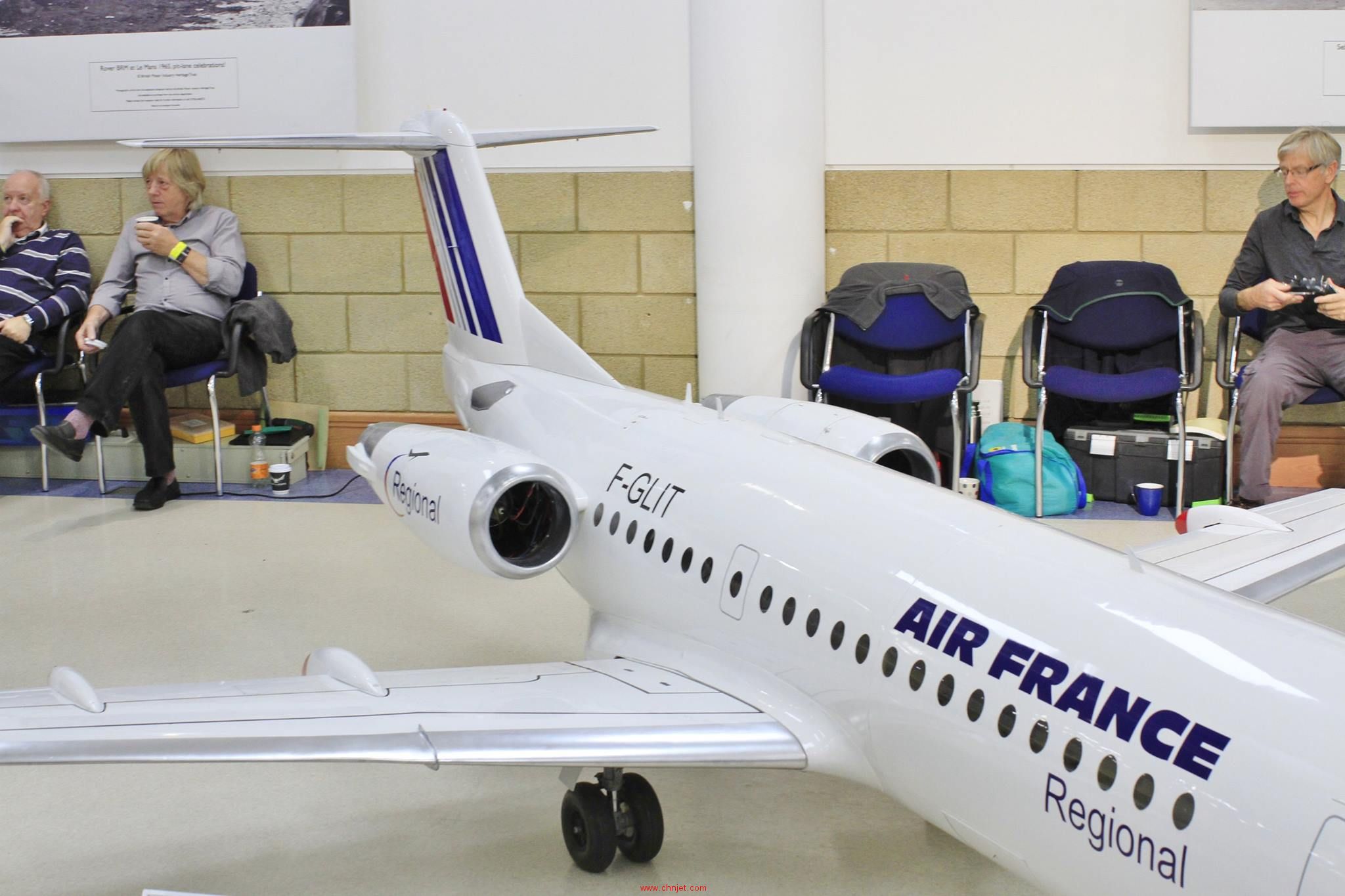 Fokker70涡喷模型客机