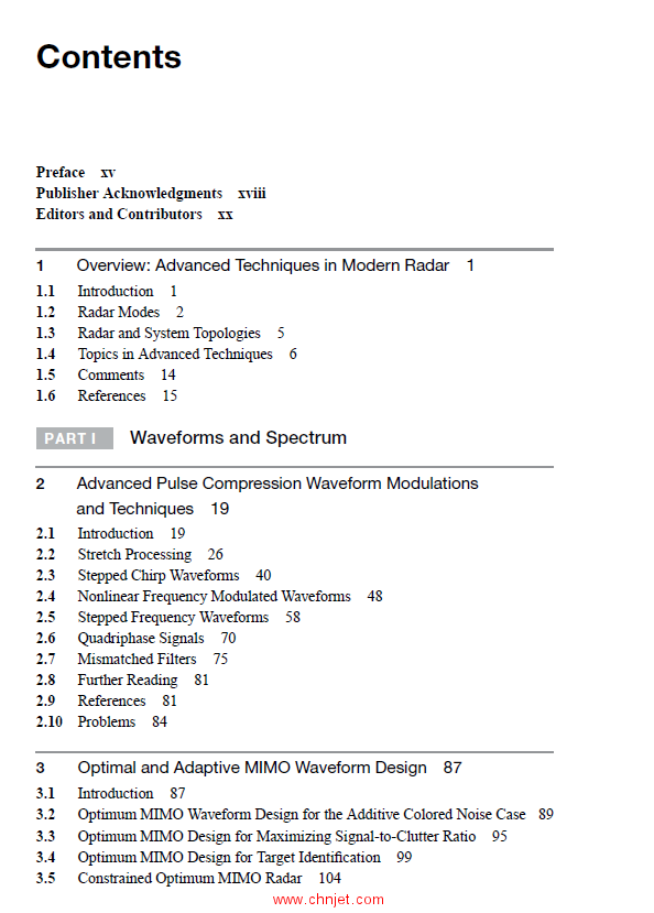 《Principles of Modern Radar Vol. II: Advanced Techniques》