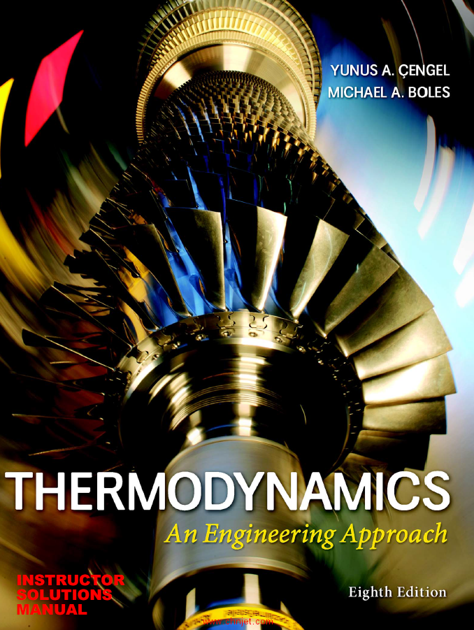 《Thermodynamics: An Engineering Approach》第八版