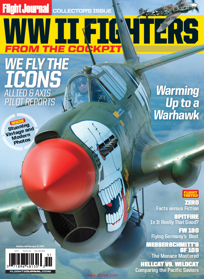 《WW II FIGHTERS: FROM THE COCKPIT》Flight Journal杂志特别纪念特刊