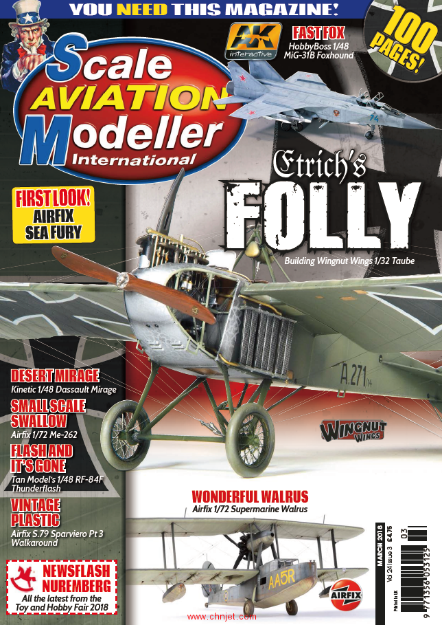《Scale Aviation Modeller International》2018年03月