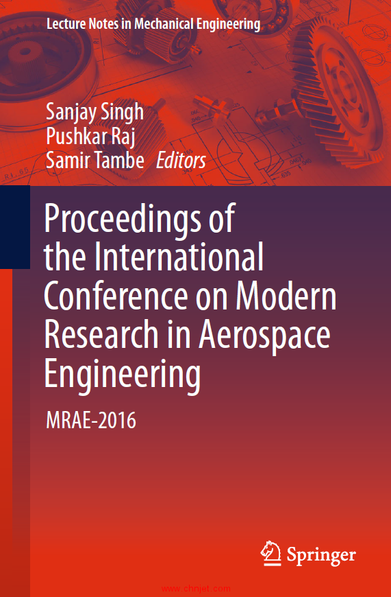 《Proceedings of the International Conference on Modern Research in Aerospace Engineering: MRAE-2016 ...