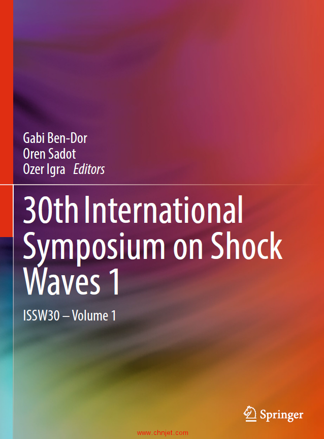 《30th International Symposium on Shock Waves》卷1、卷2