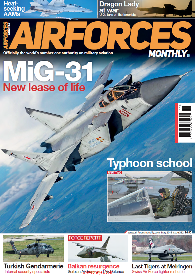 《AirForces Monthly》2018年05月
