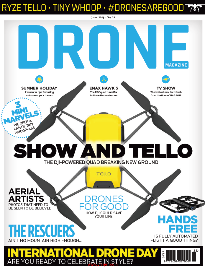 《Drone Magazine》2018年06月