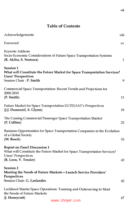 《The Space Transportation Market: Evolution or Revolution?》