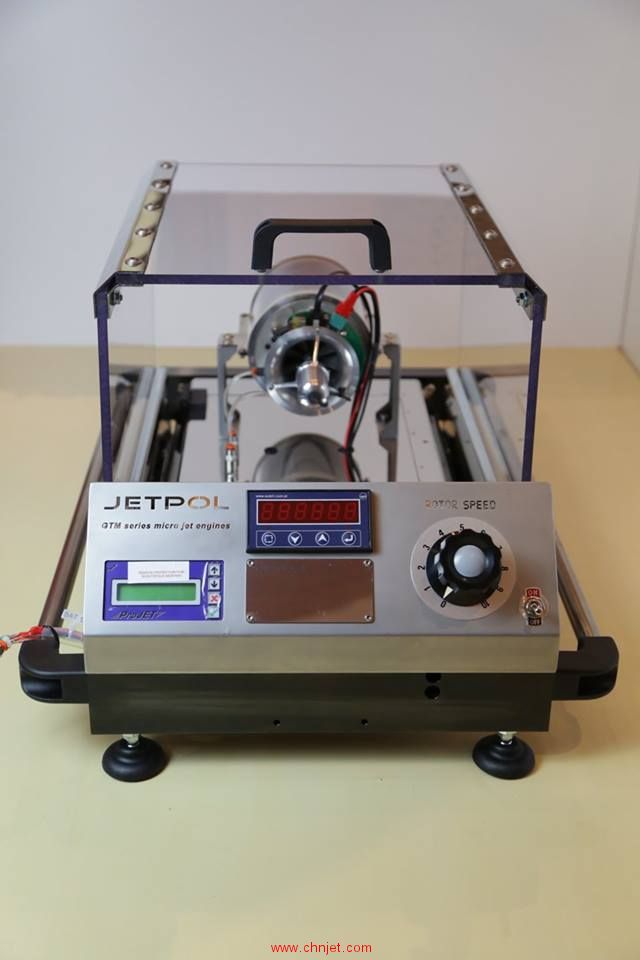 JETPOL透明测试架和透明外壳GTM140发动机