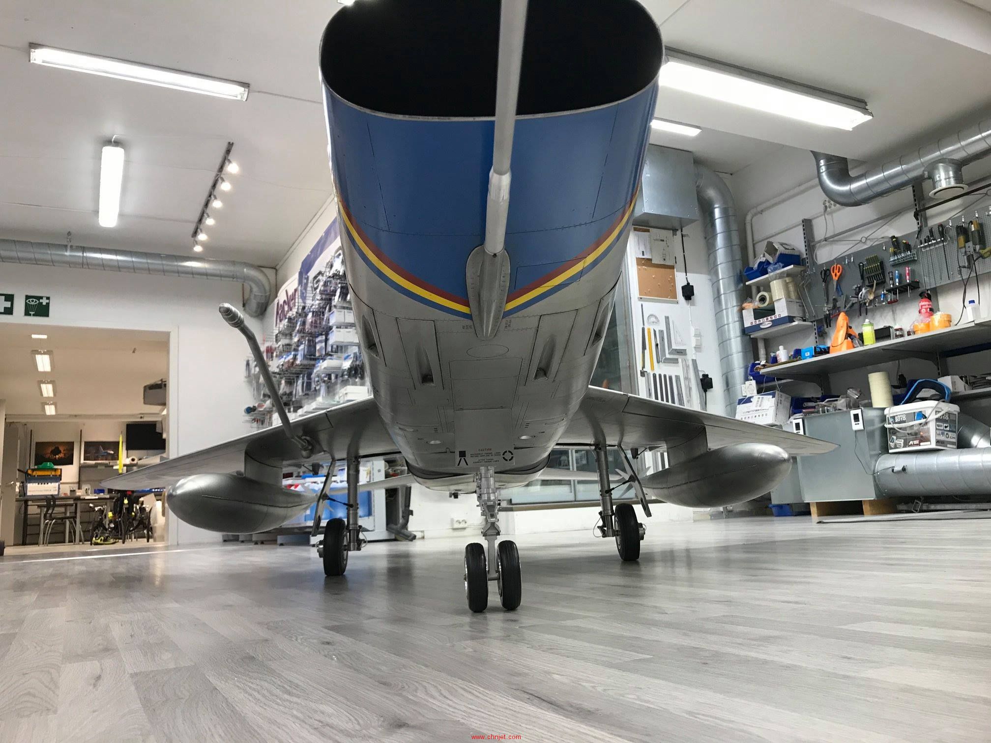  F-100 Super Sabre涡喷模型飞机欣赏