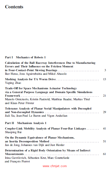 《New Trends in Mechanism and Machine Science：Theory and Industrial Applications》